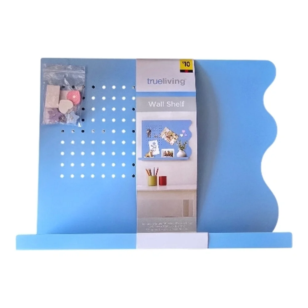 Trueliving Blue Wall Shelf